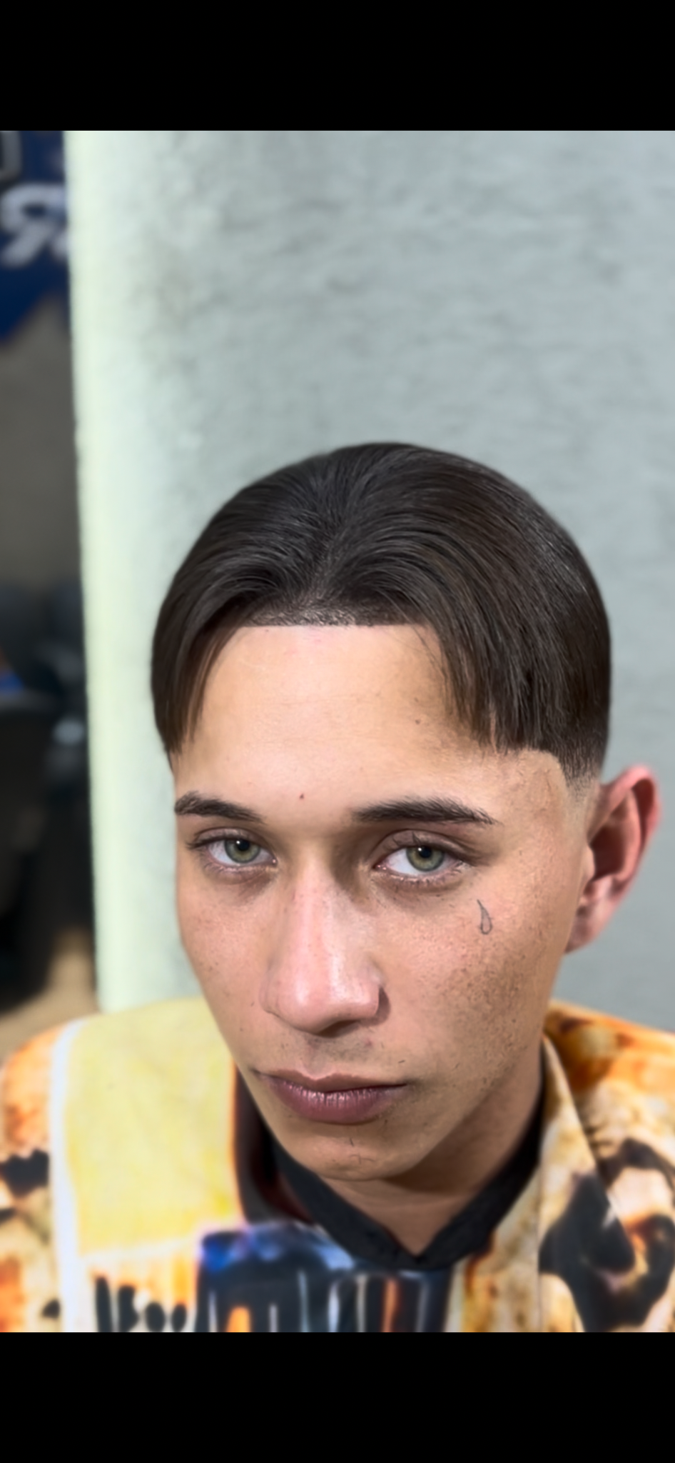 Corte masculino inspirado no estilo do MC Kevin